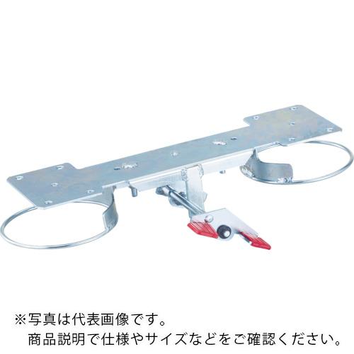 TRUSCO ( トラスコ中山 ) プレス製台車 ドンキーカート用リング式ストッパー 自在2輪用 ( 300JRS )