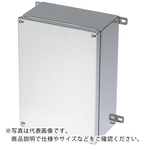 タカチ ( タカチ電機工業 ) 外部取付足付防水・防塵ステンレスボックス ( SLB202812 ) 【メーカー取寄】