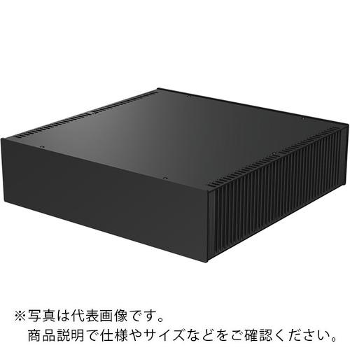タカチ ( タカチ電機工業 ) 縦型ヒートシンク式アルミサッシケース ブラック ( HY88-33-33BB ) 【メーカー取寄】