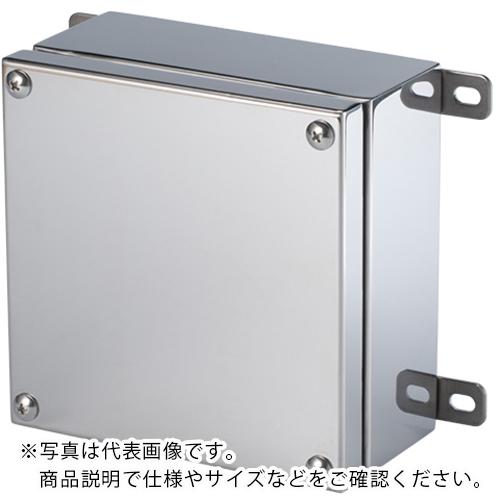 タカチ ( タカチ電機製作 ) 外の方打っ付け足付雨合羽・防塵ステンレス鋼ボックス席 ( SLB151508 ) 【製造業者取寄】