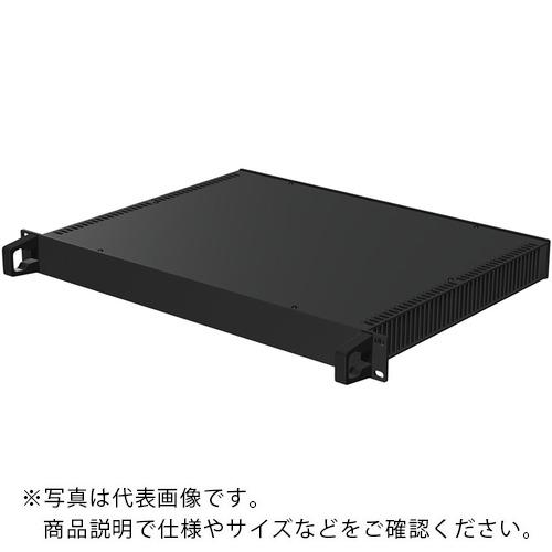 タカチ ( タカチ電機工業 ) 取手付ヒートシンク式ラックケース ( HYRH44-43-33BB ) 【メーカー取寄】