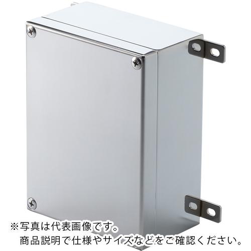 タカチ ( タカチ電機工業 ) 外部取付足付小型防水・防塵ステンレスボックス ( KLB101306 ) 【メーカー取寄】
