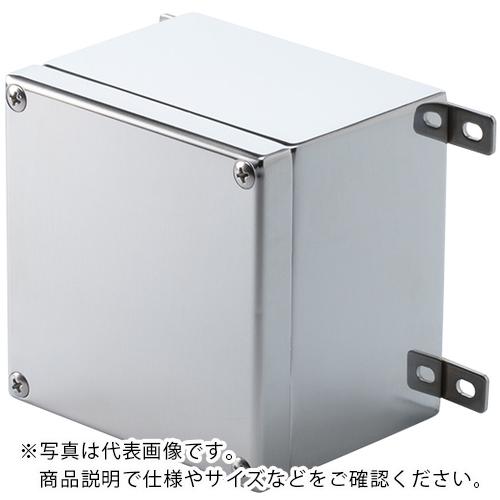タカチ ( タカチ電機工業 ) 外部取付足付小型防水・防塵ステンレスボックス ( KLB101008 ) 【メーカー取寄】
