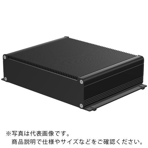 タカチ ( タカチ電機工業 ) フランジ足付ヒートシンクアルミケース ( EXHF29-8-23BB ) 【メーカー取寄】