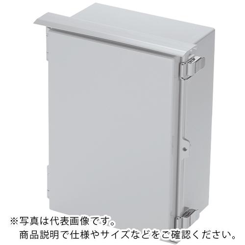 タカチ ( タカチ電機工業 ) 防水・防塵ルーフ付ポリカ―ボネートプラボックス ( BCPR253515SN ) 【メーカー取寄】