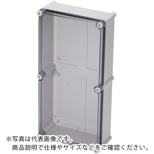 タカチ ( タカチ電機製作 ) 雨合羽・防塵ボックス席 澄み切った/白いこと薄墨色 280×560×128 ( BCAL285613T ) 【製造業者取寄】