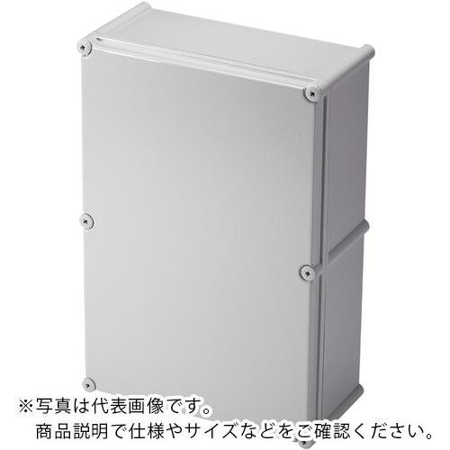 タカチ ( タカチ電機工業 ) 防水・防塵ボックス ホワイトグレー 380×560×178 ( BCAL385618G ) 【メーカー取寄】