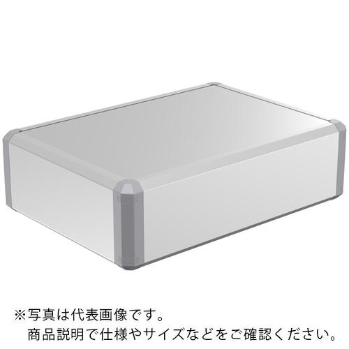 タカチ ( タカチ電機工業 ) アルミボックス W350×H100.4×D250 シルバー/グレー ( FC10-35-25GS ) 【メーカー取寄】