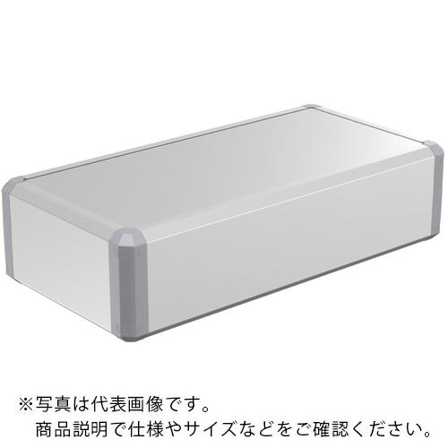タカチ ( タカチ電機工業 ) アルミボックス W400×H100.4×D200 シルバー/グレー ( FC10-40-20GS ) 【メーカー取寄】