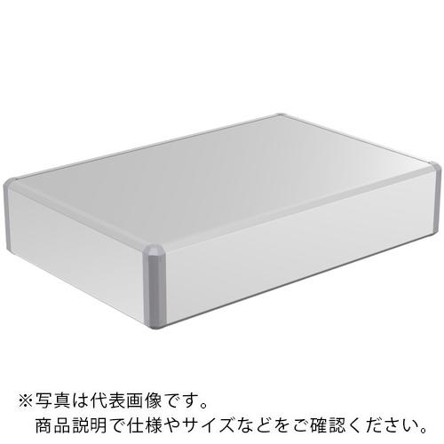 タカチ ( タカチ電機産業 ) 軽銀ボックス席 W600×H125.4×D400 しろがね色/薄墨色 ( FC13-60-40GS ) 【製造業者取寄】
