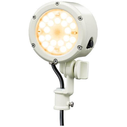岩崎 ( 岩崎電気 ) 小型LED投光器 (14W/中角/電球色/白) ( E30014M/LSAN9/W ) 【メーカー取寄】