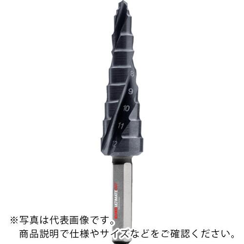 RUKO 2枚刃スパイラルステップドリル 「アルティメットカット」 フローステップチップ 5ー12mm ルナテックコーティング ( 101650-9P ) 6,592円