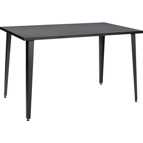 TRUSCO ( トラスコ中山 ) 超軽量アルミデスク ブラック 1200x700x720 ( ULAD1270BK )