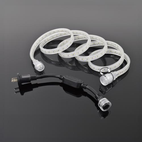 NICHIDO ( 日動工業 ) 帯状LED照明 LEDコネクトライン 両面発光 2m 白 シリコンタイプ ( LECS-R2LA-W ) 【メーカー取寄】