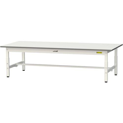ヤマテック ( 山金工業 ) 軽量作業台 ワークテーブル150シリーズ 高さ調整タイプ低床用 W1800×D750×H400~H575mm ( SUPAL-1875-WW )