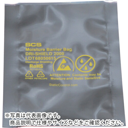 SCS ( DESCO ) 防湿シールドバッグ 76X127mm (100枚入) ( 70035 )