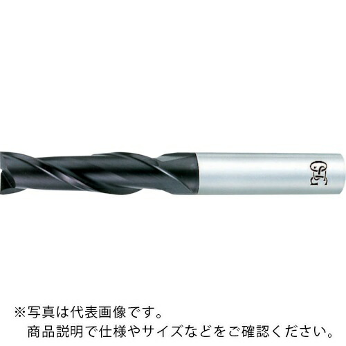 OSG ( オーエスジー ) 超硬スクエアエンドミル FX厚地の外套2刃ロング 刃径7粍 シャンク径8粍 8522070 ( FX-MG-EDL-7(8522070) )