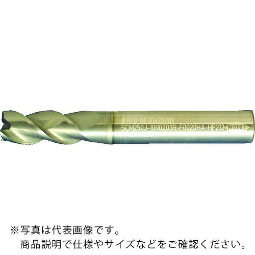 MAPAL ( マパール ) 超硬スクエアエンドミル OptiMill-Steel-HPC 不等分割・不等リード3枚刃 スチールヨウ 刃径4mm 刃長11mm 全長57mm シャンク径6mm ( SCM250J-0400Z03R-F0008HA-HP213 )