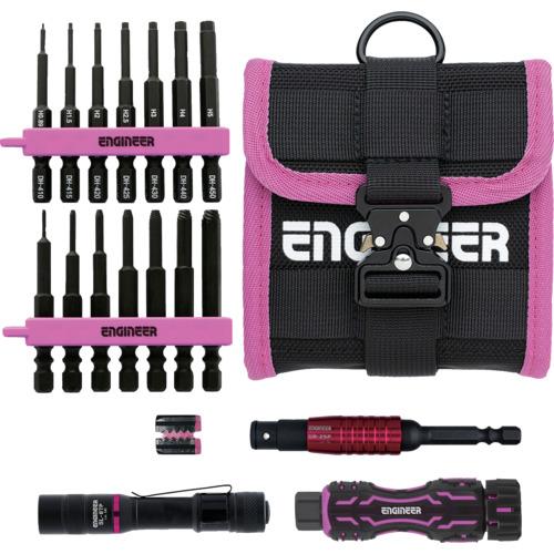ENGINEER ( エンジニア ) ネジレスQセット PINK&BLACK 6点セット 六角対辺0.89、1.5、2、2.5、3、4、5MM ( DXZ-45P ) 10,634円