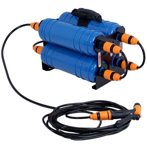 サンコー 水脈に取り付けるだけで純水になる純水器「水シミZERO」 ( CHMP25SBL )