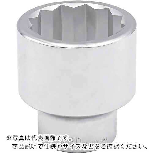 TONE ソケット(12角) 対辺寸法60mm 差込角25.4mm ( 8D-60 )
