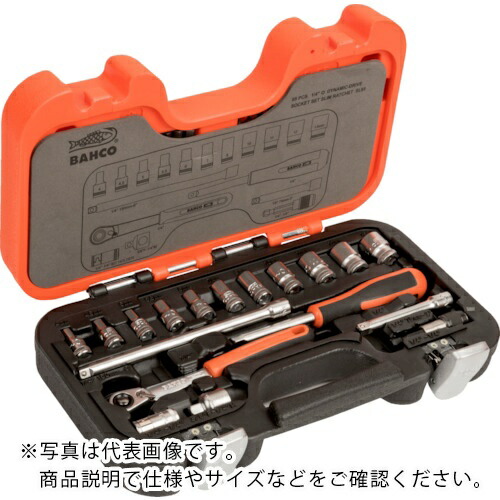 BAHCO ( スナップオン・ツールズ ) 65pcs. 1/4インチソケットセット ( SL65 ) 11,992円