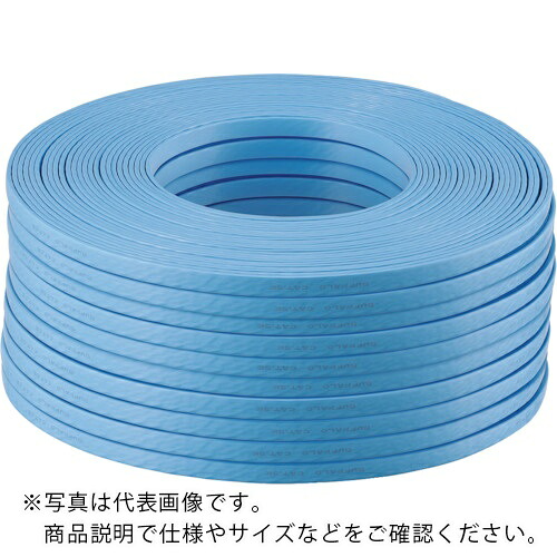 BUFFALO ( バッファロー ) 【期間限定特価2026年3月末まで】 ツメの折れないLANケーブル Cat5e フラット100m ブルー ( BL5EF1000BL )
