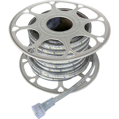 富士倉 両面発光10M LEDロープライト 白 増設用 ( FRL-10GW-W )