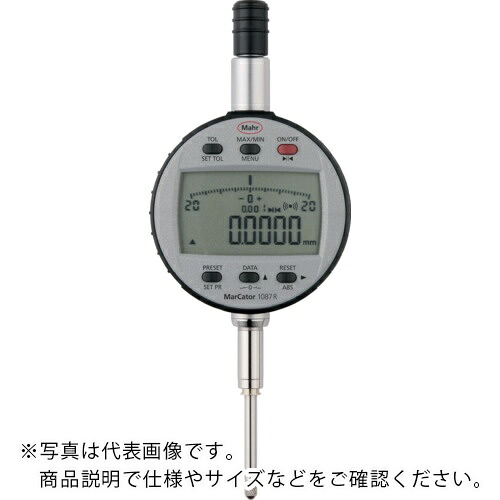 マール デジタルインジケーター MarCator 1087BR 12.5 粍 ( 1087BR 0.0005/12.5 )