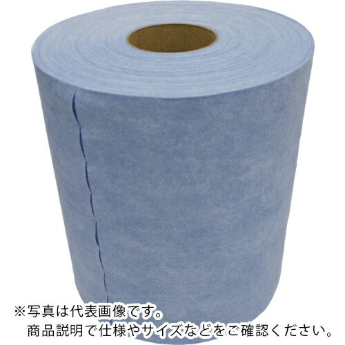 橋本クロス ウエス ハードワイプアルファ ブルー ロール 262×380mm (2巻入) ( ALR40B )
