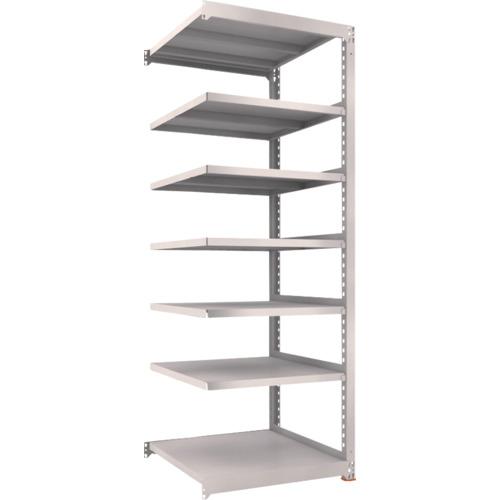 TRUSCO ( トラスコ中山 ) スチール写真仕合わせ M5型中量棚 900×921×H2400 7段 繋ぎ合わせる 免震脂軍事基地付 ネオ薄墨色 ネオ薄墨色 ( M5-8397BSFC NG )