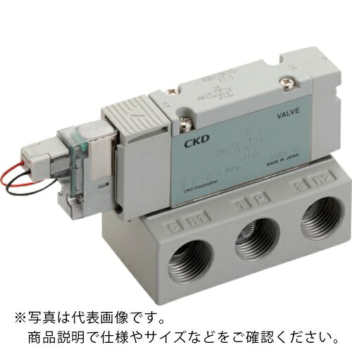 CKD 電磁弁 飛行士式5界面弁 軍事基地配管工事 ( 4GB310R-10-E2-3 )