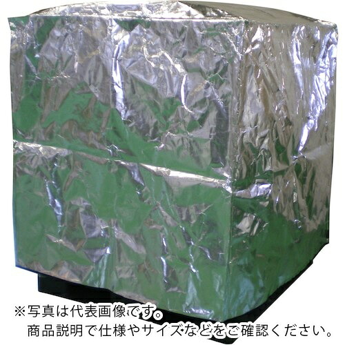 サンユー印刷 超遮熱保冷パレットカバー(キープサーモフィルム) 1200mm×1200mm×1300mmH ( KTF120120130 )