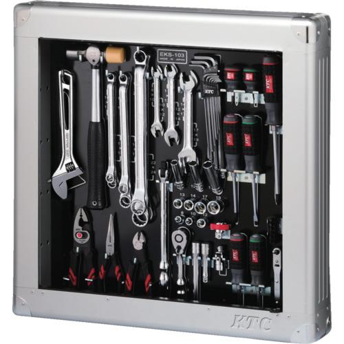 KTC ( 京都機械工具 ) 工具セット(薄型収納メタルケースタイプ)[56点] ( SK3561SS )
