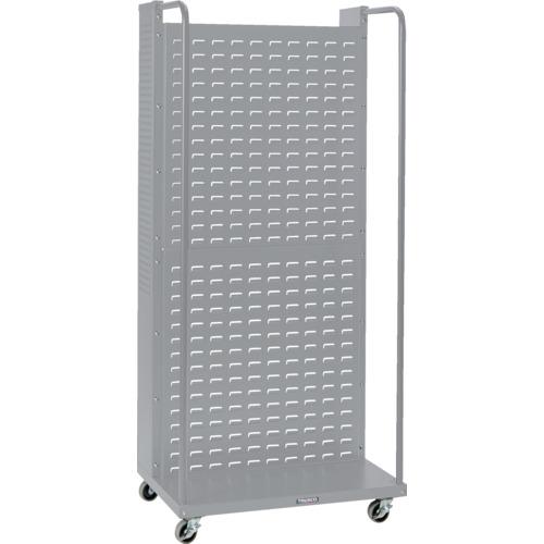 TRUSCO ( トラスコ中山 ) 移し替える式パネルコンテナラック(両面)クールグレー ( VTLW-T1800W-CG )