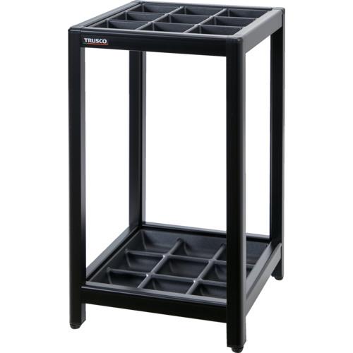 TRUSCO ( トラスコ中山 ) 軽銀傘立て 9本立 黒いこと ( TAK-9-BLK )