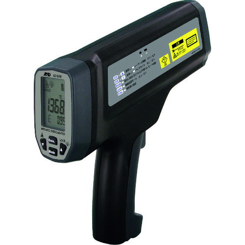 A＆D ( エー・アンド・デイ ) 赤外線放射線熱度計 AD5618(熱さ印字機) 原則として(ISO)目盛り調整付(精神測定検査記録書+トレサビリティ取り合わせ図) ( AD5618-00A00 ) 【製造業者取寄】
