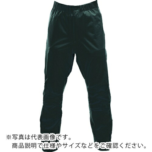 TRUSCO ( トラスコ中山 ) ゴアテックスフルジップレインパンツ 黒いこと S ( GXFPS-BK )