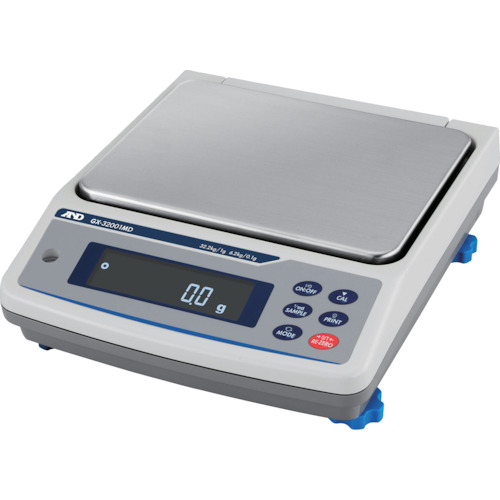 A＆D ( エー・アンド・デイ ) 防塵・防水型校正用分銅内蔵中量級天びん ( GX-32001MD ) 【メーカー取寄】