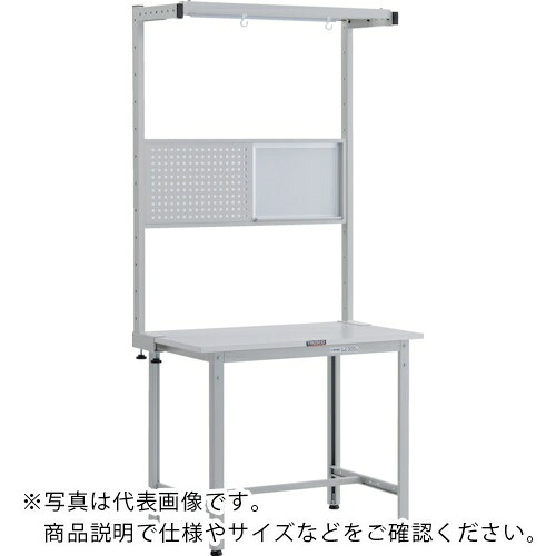 TRUSCO ( トラスコ中山 ) 軽掛け目やり方台(300kg)AE型 900X750XH1948(全高) ツールハンガーフルセット付 白いこと色 ( RAE-0975THFS W ) 【製造業者取寄】