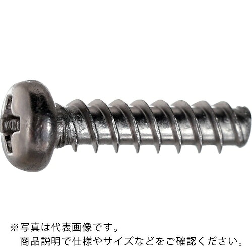TRUSCO ( トラスコ中山 ) ナベ頭低トルクねじ SUSXM7 Pタイプ 全ネジ M3×6 1600本入 (ステンレス) ヘキサゴンパック ( S060-0306 ) 【メーカー取寄】