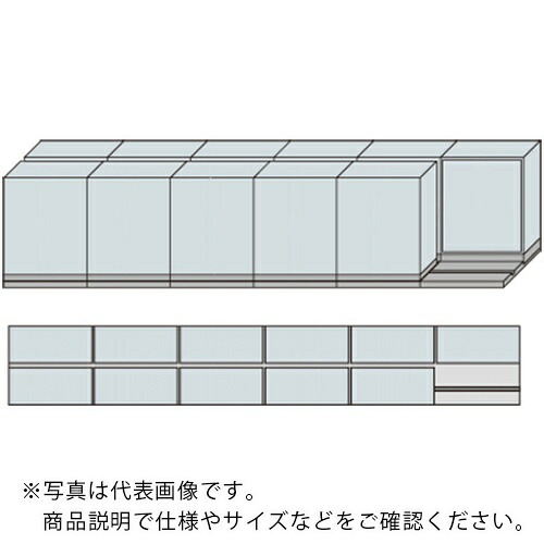 ナイキ 並行移動2列6連ベースセット ( MCW-2611-BB-W ) (株)ナイキ