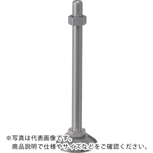 ダイワアドテック アジャスターボルト(ステンレス鋼) 掛け目用 大径受皿(φ80)手合い ( HW-20-300S )