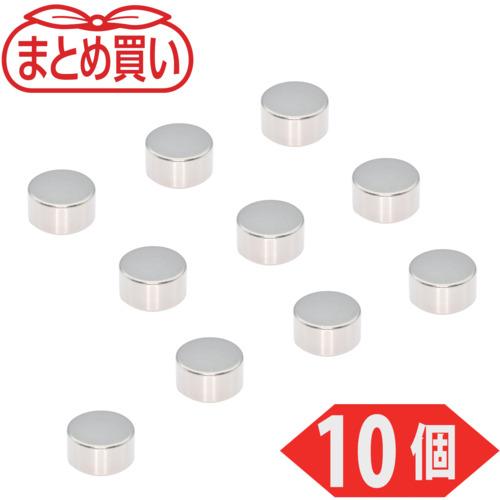 TRUSCO ( トラスコ中山 ) まとめ買い ネオジム磁石 丸形 外径19mmX厚み10mm 10個入 ( TN19-10R-10P )