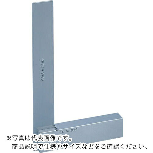 大菱計器製作所 直角定規 A形台付スコヤー 2級 非焼入品 200 ( FD105 )