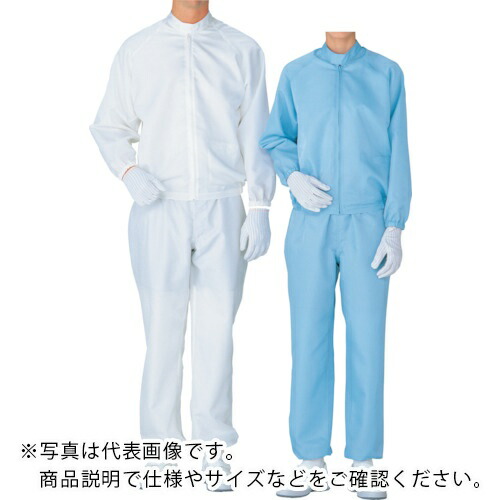ミドリ安全 喨喨たる御召しもの 男女共用 上張り S3205B 上 青碧 4L ( S3205B-4L )