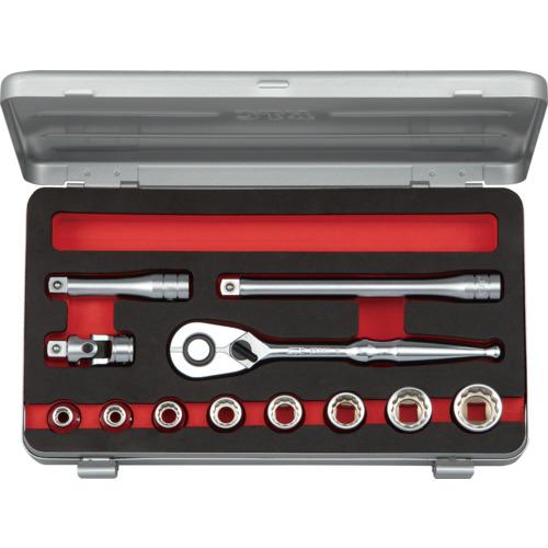 KTC ( 京都機械工具 ) 9.5sq.ソケット仕掛ける(十二角)[12点] ( 肺結核312WA )