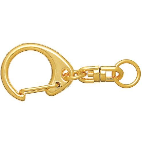 ニッサチェイン ゴールド鉄キーホルダー (100個入) ( IKE-9-GD ) 11,634円