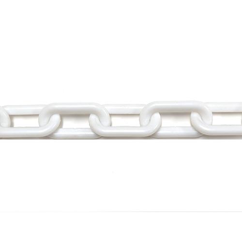 ニッサチェイン プラカラーチェイン 8×30m 白 ( JC-8-W )