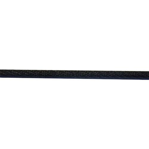 ニッサチェイン 黒コーティングワイヤロープ 1.5mm×100m 1巻 ( R-SY15V-BLACK )